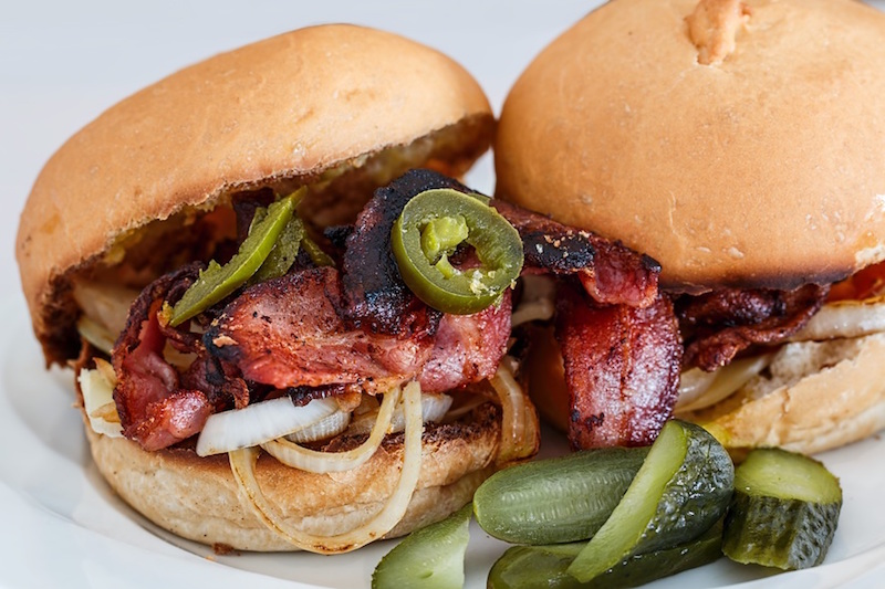 Amerikaanse Gerechten Hamburgers