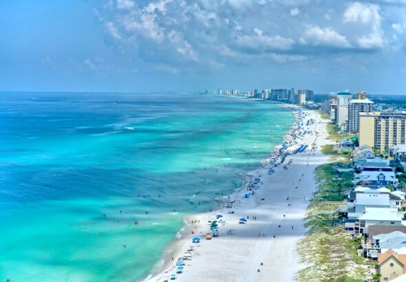 Panama City in de Florida Panhandle